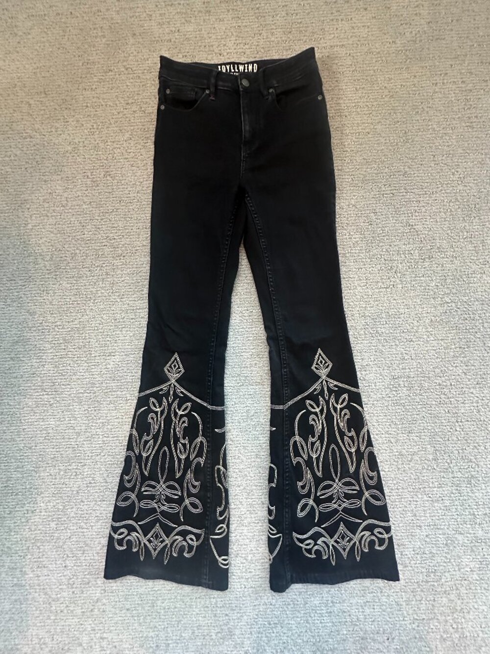 Idyllwind Women's Saddle Drive High Rise Bootcut Jeans size 0Wx34L
